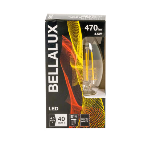 LED lempa FIL BELLALUX CLB40, 4W/827,E14
