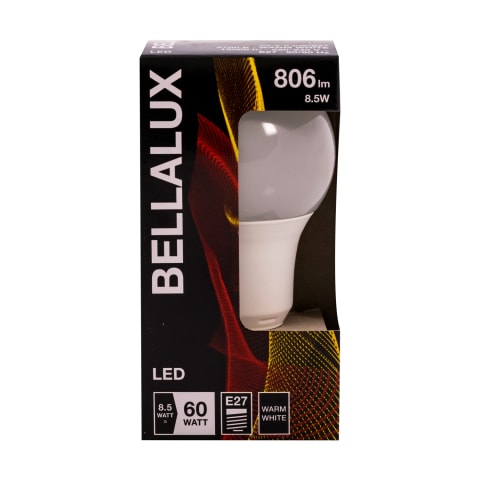 LED spuldze Bellalux cla60 8,5w/827 e27