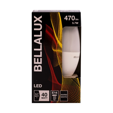 LED spuldze Bellalux clb40 5,7w/827 e14