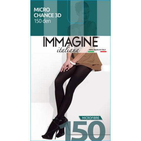 S zeķub.Immagine chance 150d nero 2