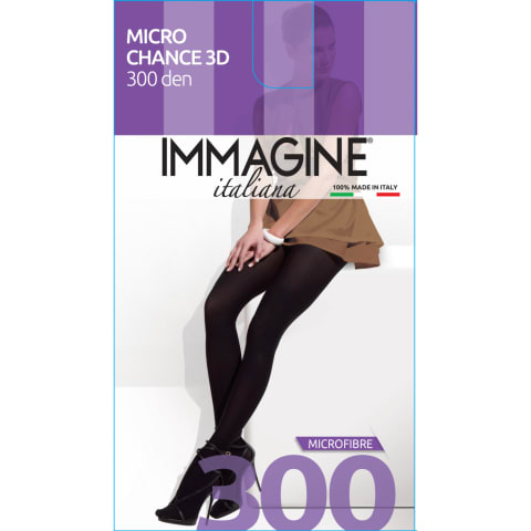 S zeķub.Immagine chance 300d nero 4