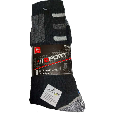 V sporta zeķes Lion bio fresh 3p 1218M43