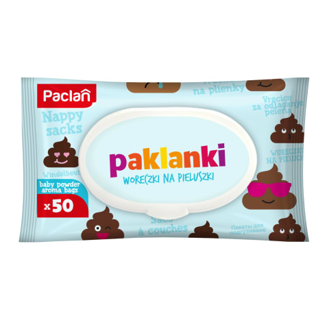 Maišeliai naud. sauskelnėms PAKLANKI, 50vnt.