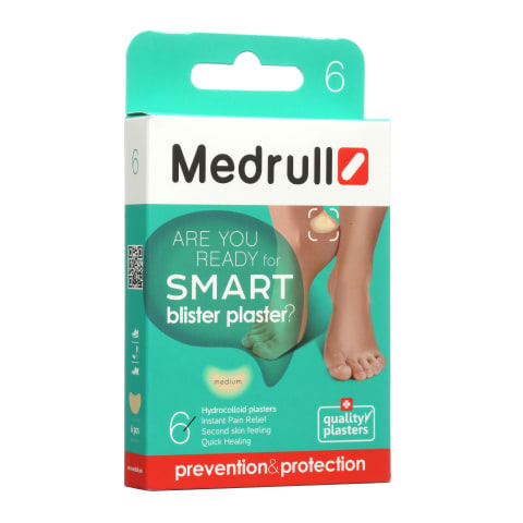 Plāksteri Medrull Smart Blister Medium 6 gab.