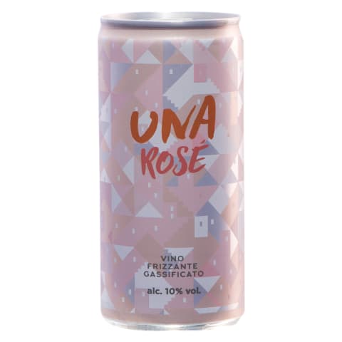 Gaseeritud poolvahuvein Una Rose 0,2l