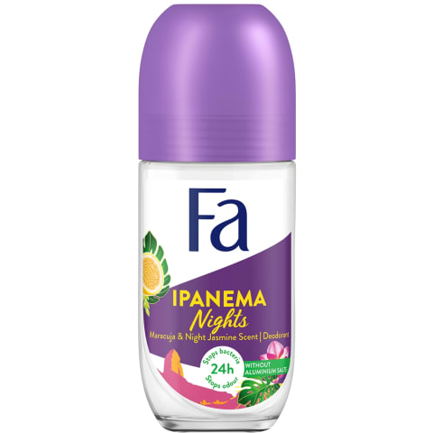 Mot.rut.dezodorantas FA IPANEMA NIGHTS, 50 ml