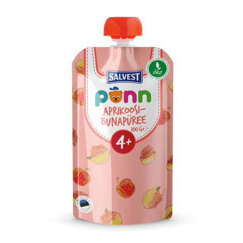 Biezenis Ponn aprikozes, ābols 4m. 100g