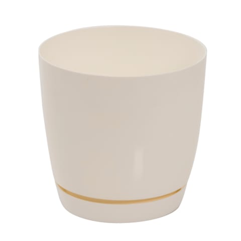 Puķu pods Toscana 11 cm balts