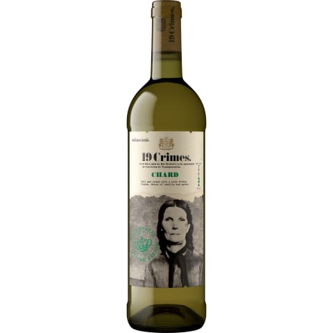 Geograafilise tähisega vein 19 Crimes Chardonnay 13%vol 0,75l