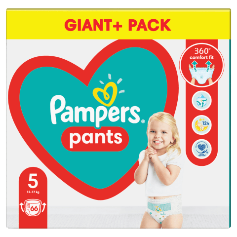 Püksmähkmed Pampers GP+ S5 9-15kg 66tk