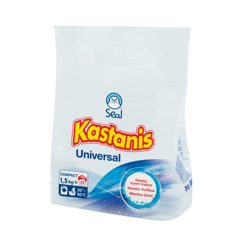 Veļas pulveris Kastanis Universal 1,5kg