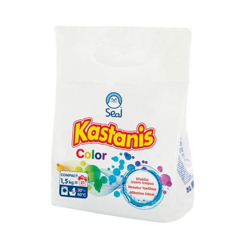 Veļas pulveris Kastanis Color 1,5kg