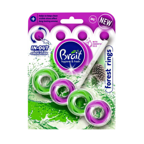 Tualetes bloks Brait Ring Forest 40g