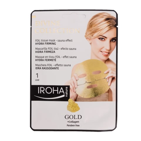 Sejas maska Iroha Detox Gold no follija 1 gb.