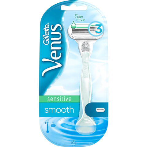 Venus Smooth Sensitive Skuveklis + 1kas.