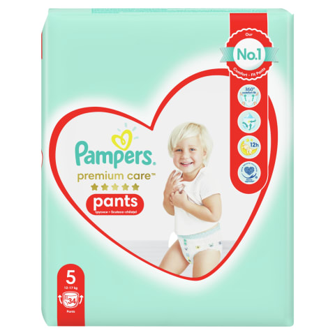 Püksmähkmed Pampers PC S5 12-17kg 34tk