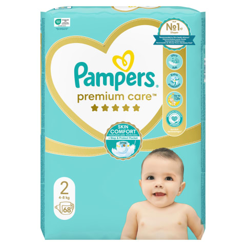 Autiņbiksītes Pampers Premium Care S2 68gb