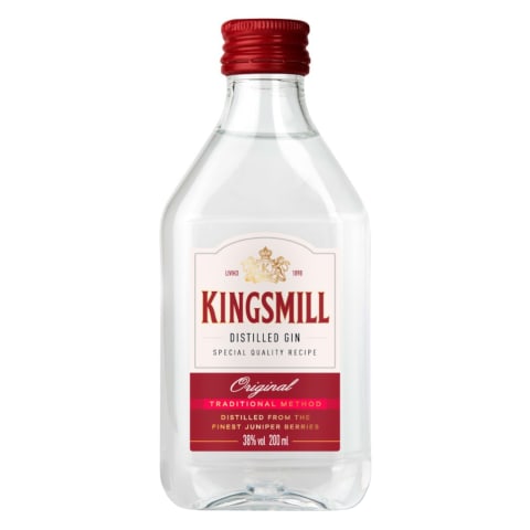 Gin Kingsmill 38%vol 0,2l pet