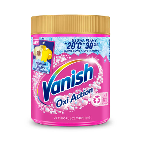 Plekieemaldaja Oxy Action Regular, VANISH, 470 g