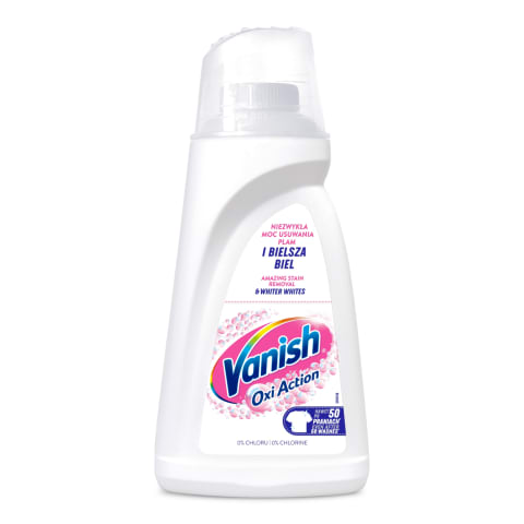 Dėmių valiklis VANISH OXIACTION WHITE, 1 l