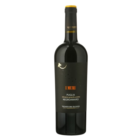 R.saus.vynas I MURI NEGROAMORO PUGLIA, 0,75l