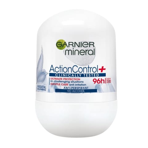 Dezodor. Garnier Action Control+, rullv. 50ml