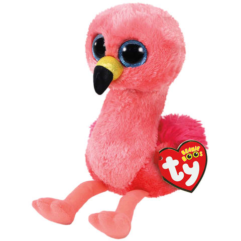 Rotaļlieta GILDA - rozā flamingo, 15cm