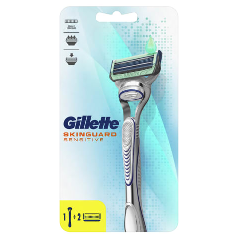 Vyriškas skustuvas GILLETTE SKINGUARD, 2galv.