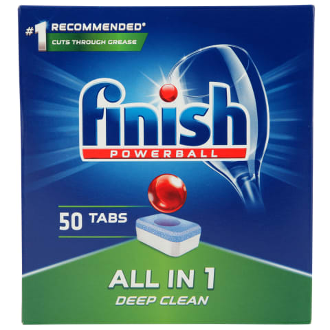 Indaplovių tabl. Finish All in 1 50vnt.