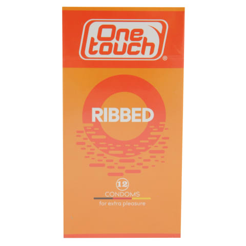 Prezervatīvi One Touch Ribbed 12 gab.