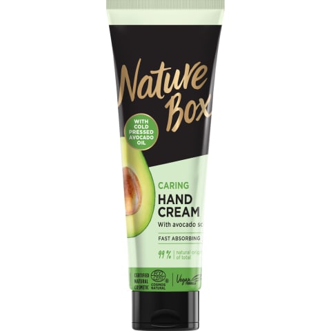 Kätekreem Nature Box Avocado Oil 75ml