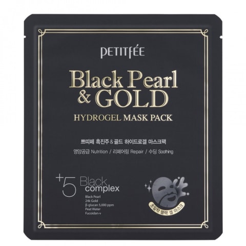 Petitfee Black Pearl & Gold Hydrogel Mask