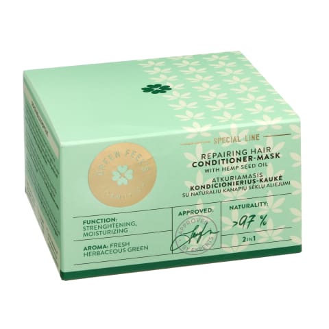 Pl.kon.- kaukė su kan.al. GREEN FEEL'S, 200ml