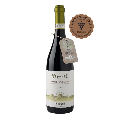 Kaitstud päritolunimetusega vein Sensi Vegante Chianti Bio 13%vol 0,75l
