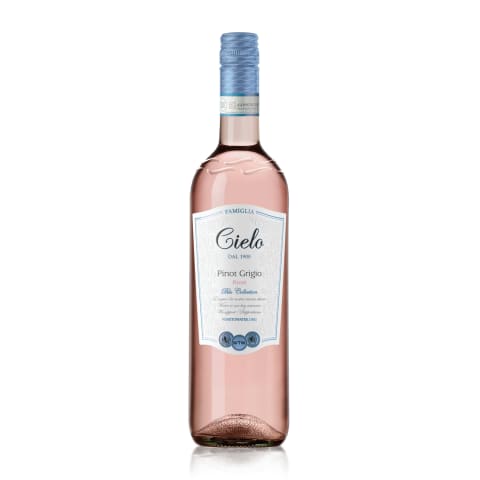 Kaitstud päritolunimetusega vein Cielo Pinot Grigio Blush 0,75l