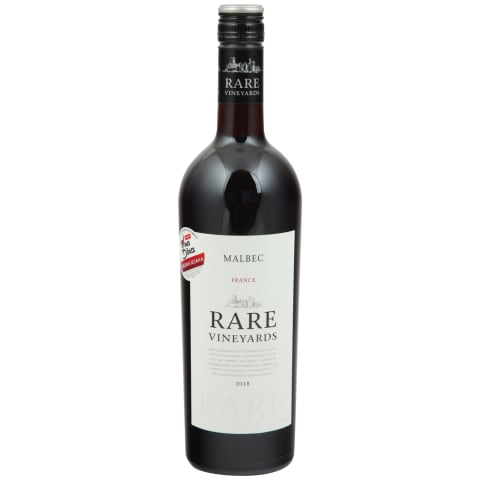 Raud.saus.vynas RARE VINEYARDS MALBEC, 0,75l