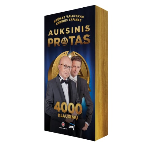 Knyga AUKSINIS PROTAS. 4000 KLAUSIMŲ