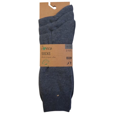 Vīriešu zeķes I Love Eco 3p 44-47