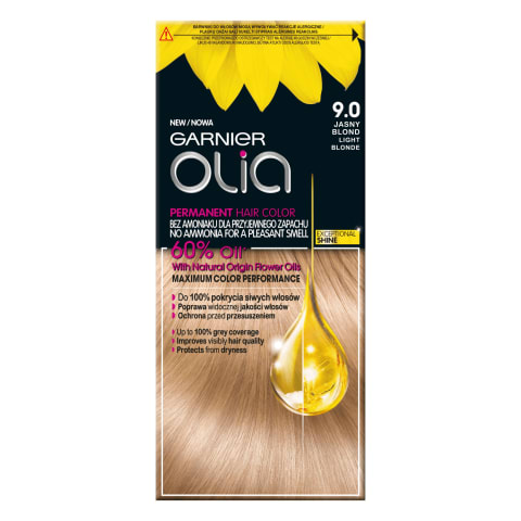 Matu krāsa Olia 9.0 Light Blonde