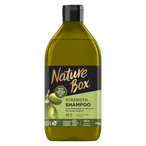 Šampoon Nature Box Olive Oil 385ml