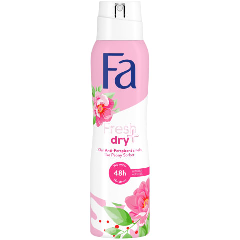 Izsmidzin. dez. Fa Fresh&Dry Pink Sorb. 150ml