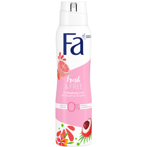 Izsm. dezodorants Fa Grapefruit&Lynchee 150ml
