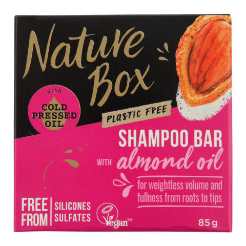 Kietasis šampūnas Nature Box Almond 150ml