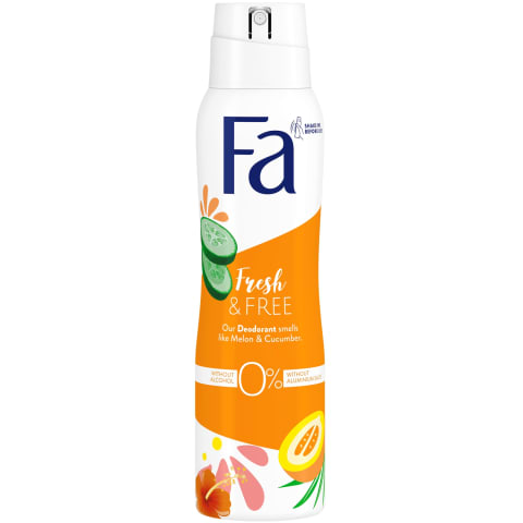 Spreideodorant Fa Fresh&Free 150ml