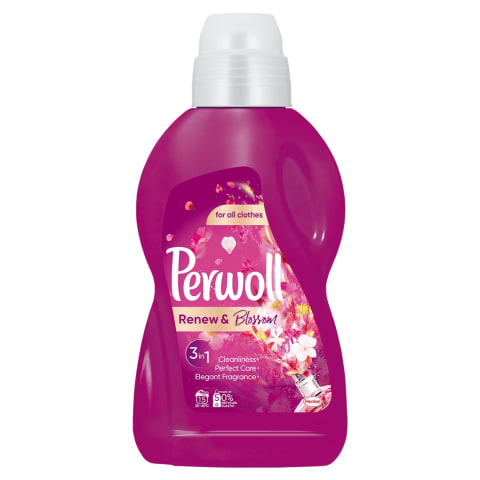 Veļas mazgāš.līdz.Perwoll Renew&Blossom 0,9L