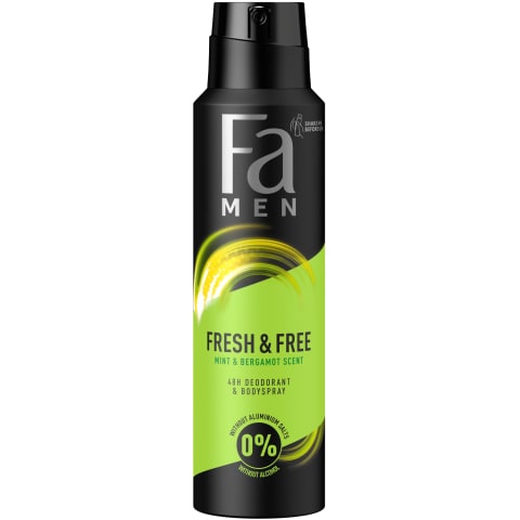 Dezodor. Fa Men Fresh&Free Mint&Berg. 150ml