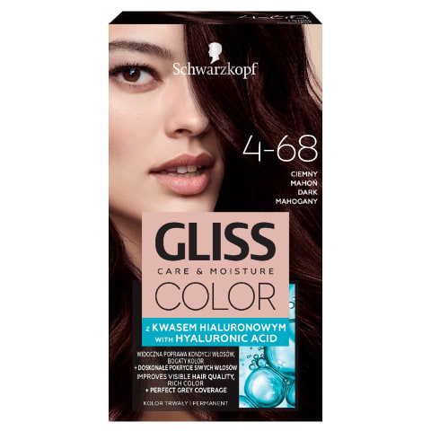 Matu krāsa Gliss Color 4-68 sarkanbrūns