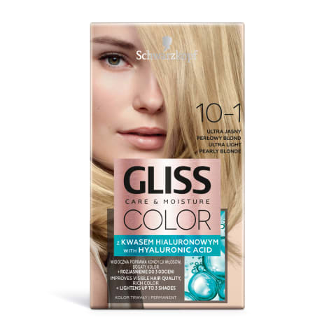 Juuksevärv Gliss Color 10-1 ULTRAHELE PÄRLIBLOND