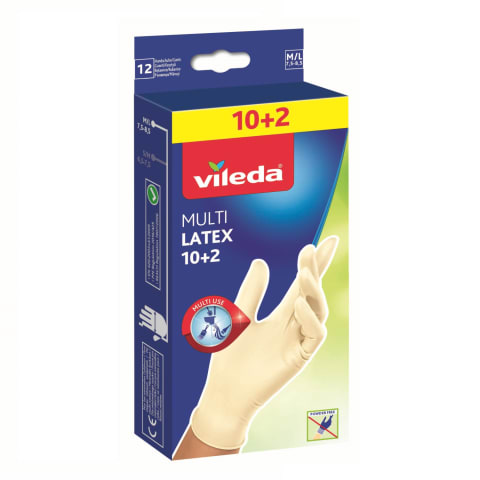 Cimdi Vileda multi m/l 10+2 gabali