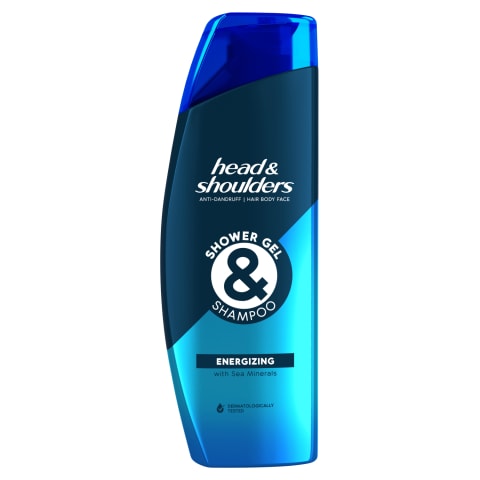 Šampūnas ir dušo žėlė H&S ENERGIZING, 270ml